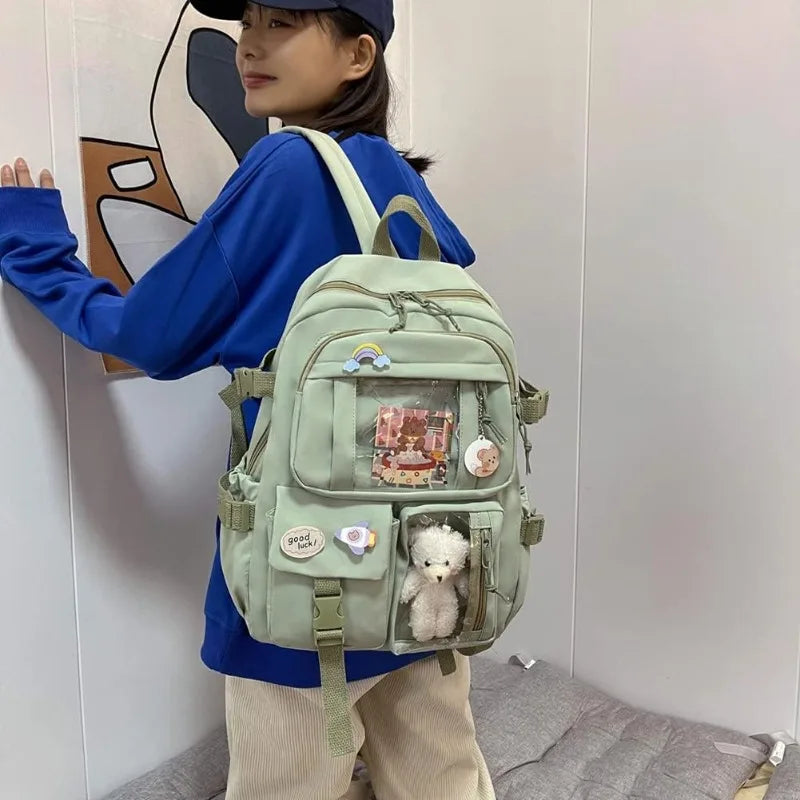 Cute Girls School Backpack – Teen & Women Laptop Bag