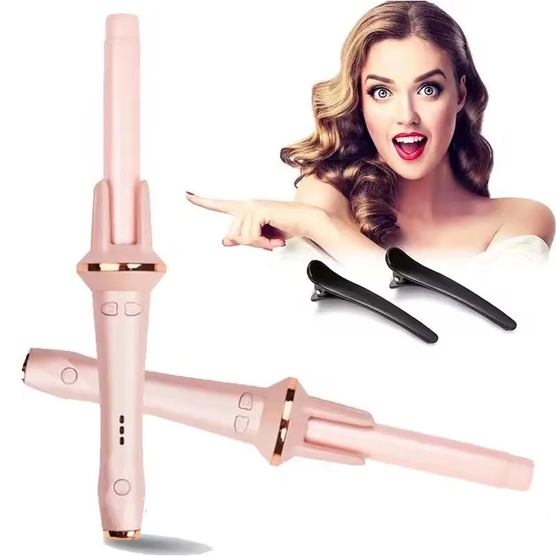 Automatic Rotating Curling Iron | 360° Ceramic Curling Wand