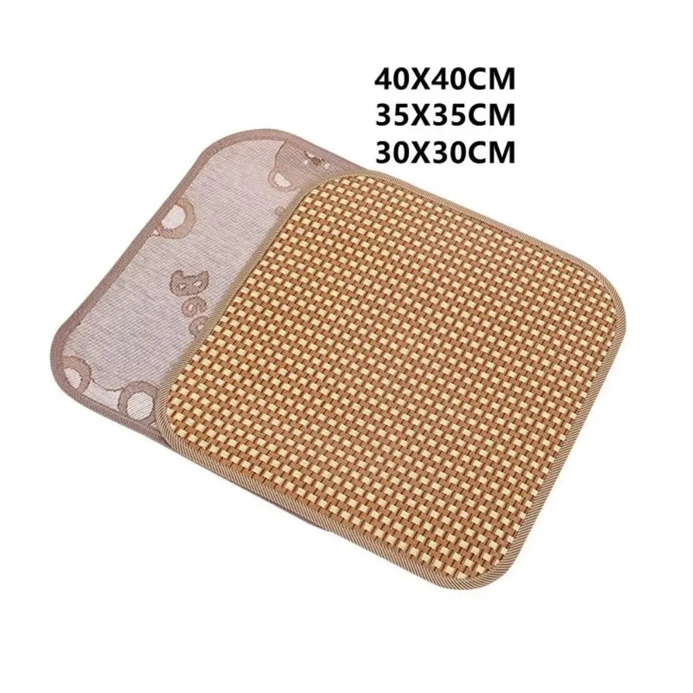 Gifts Breathable Summer Cooling Seat Cushion Thickening Car Ice Silk