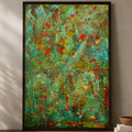 Jackson Pollock HD PVC Wall Art Poster – Self-Stick Decor