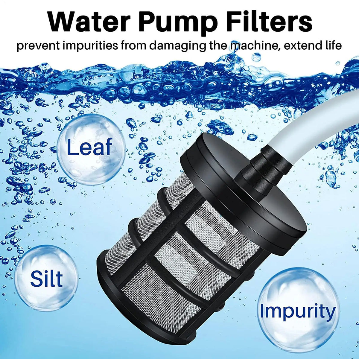 Garden Hose Sediment Filter | 50 Mesh Screen Hose Strainer