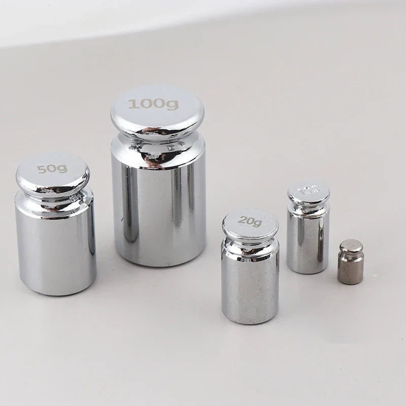 M1 Chrome Calibration Weights Set 2g–100g for Digital Scales