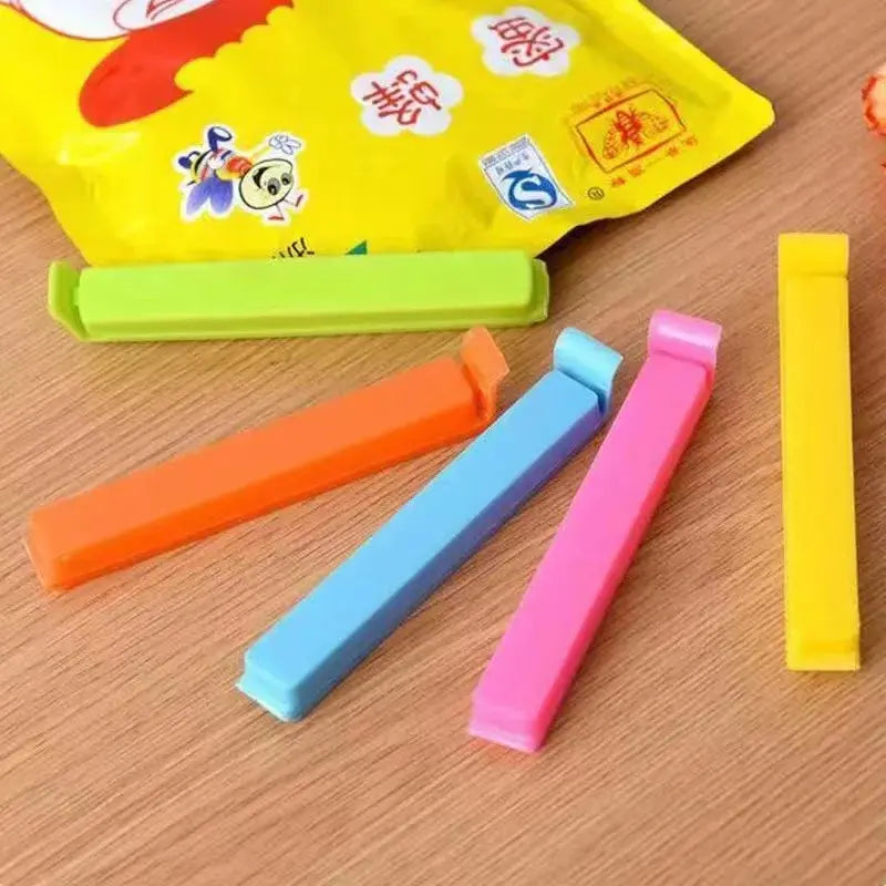 Food Bag Clips Plastic Sealing Kitchen Storage Reusable Snack Sealer