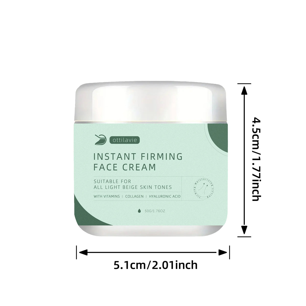 Ottilavie Instant Firming Face Cream – Hydrates & Tightens