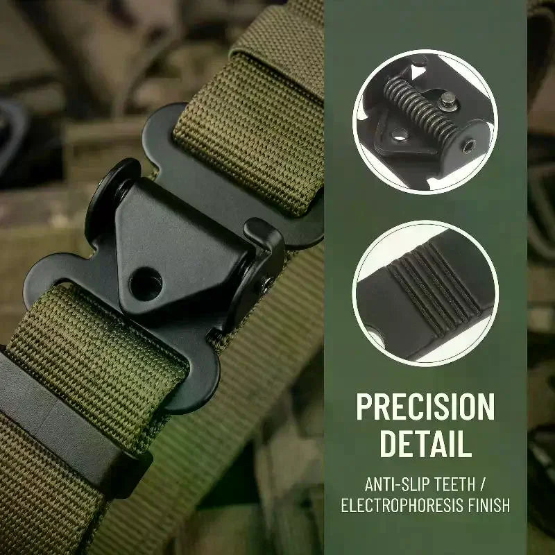 Metal Anti-Slip Buckle Fasteners for Backpack & Luggage (3 Pcs)