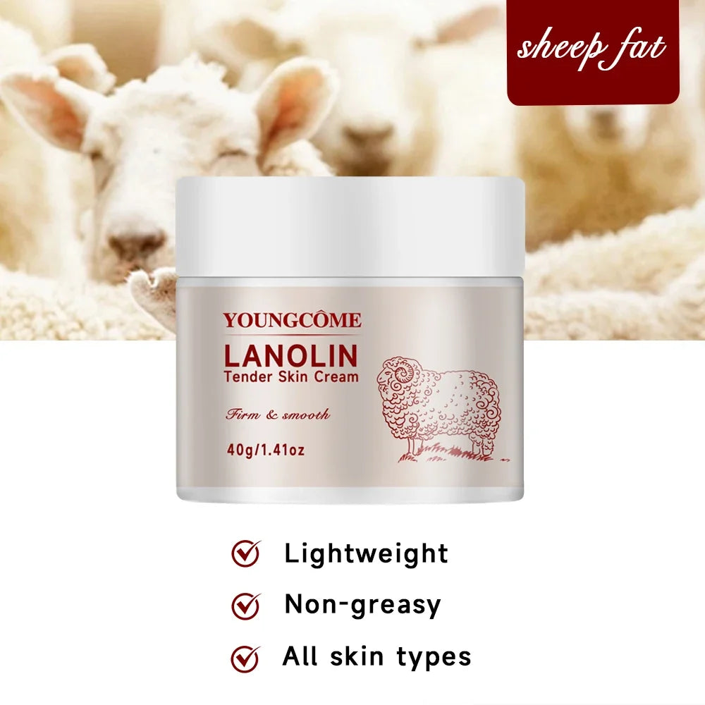 YOUNGCOME Pure Lanolin Cream – Nursing, Baby & Dry Skin Care