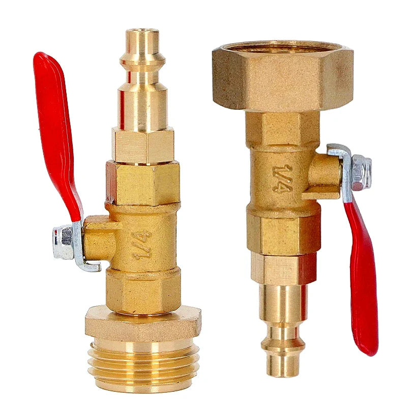 Brass 3/4" Male Thread Quick Connect Fitting – Explosion-Proof