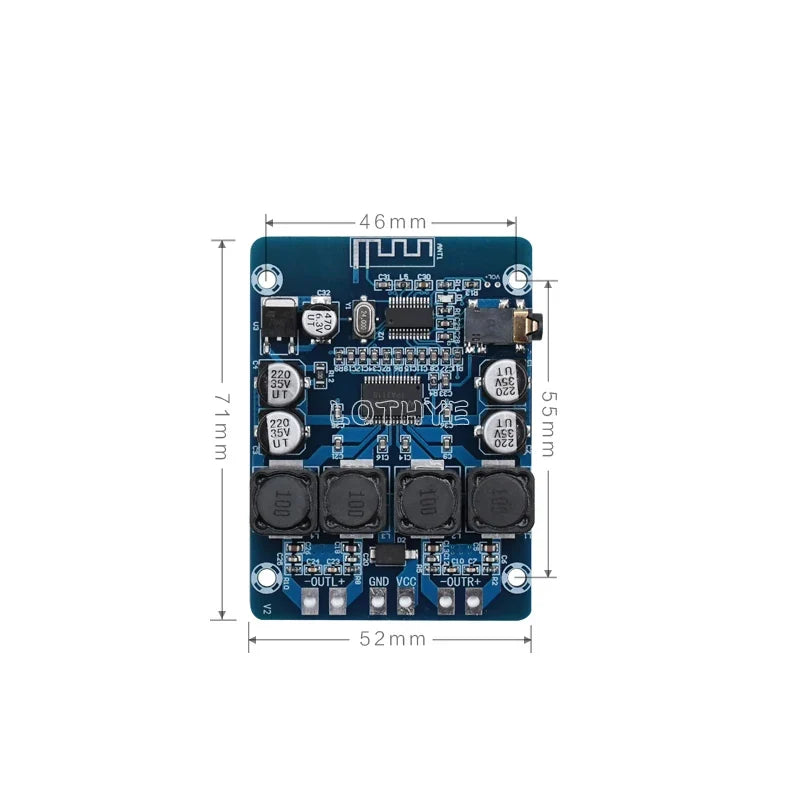 TPA3118 Bluetooth Stereo Amplifier Board 45W×2 | 12V–28V
