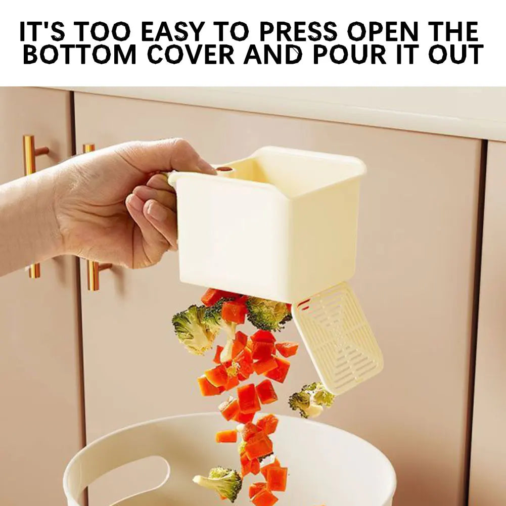 Hangable Sink Strainer Basket | Touch-Free Food Catcher