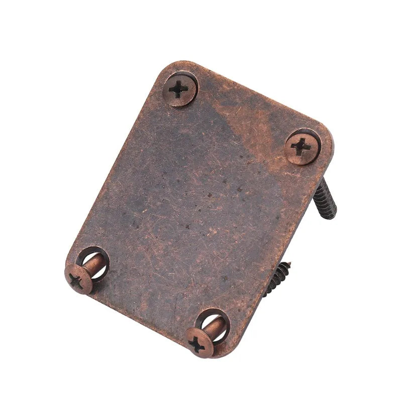 Bronze Electric Bass Guitar Reinforcement Body Connecting Steel Plate