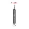 15-Piece Drop Shot Sinker Kit – 3.5g to 20g Fishing Weights