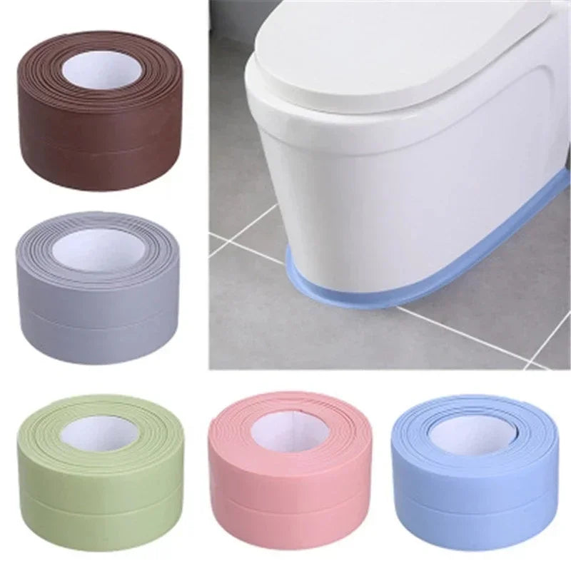 Waterproof PVC Caulk Seal Strip for Kitchen & Bathroom