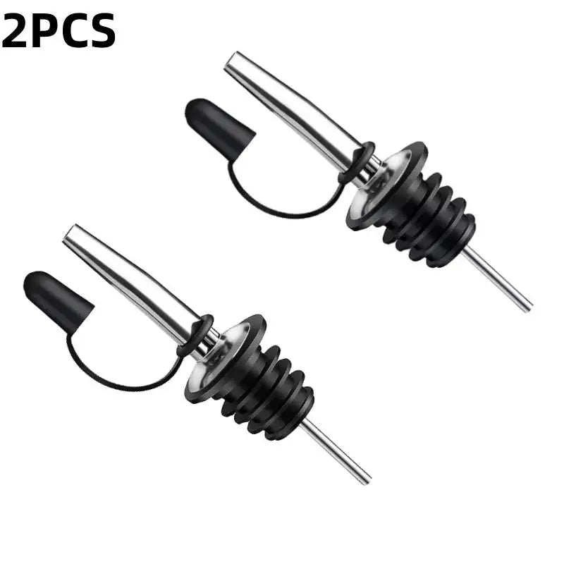 Leak-Proof Wine Bottle Stopper, Pourer & Dispenser Nozzle