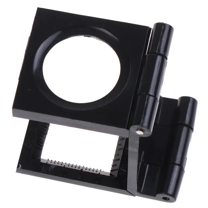 10X Folding Loupe Magnifier 28mm with Scale | Textile & Jewelry