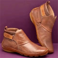 Women's Winter Ankle Boots – Non-Slip Flat Casual Short Boots