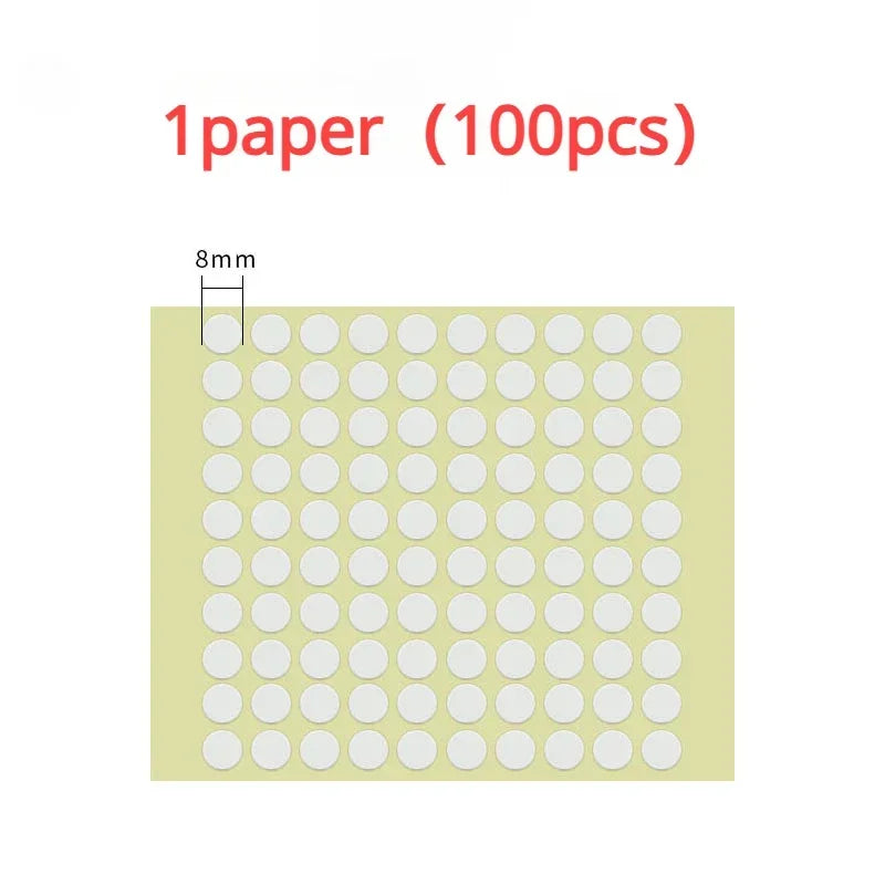 Candle Wick Sticker Tabs – Heat-Resistant Double-Sided Foam