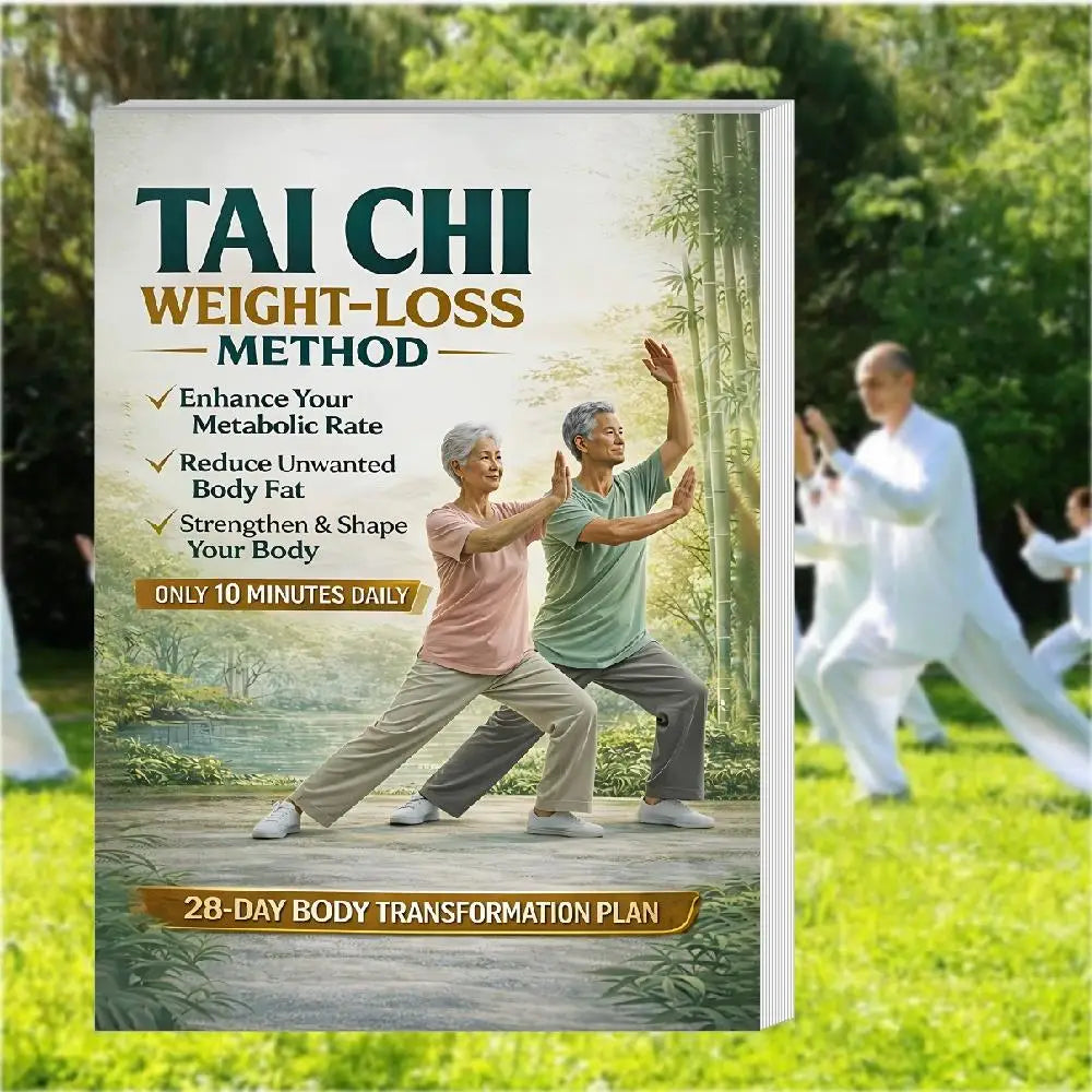 Tai Chi Fitness Manual Book Seniors Beginners Protects Joints