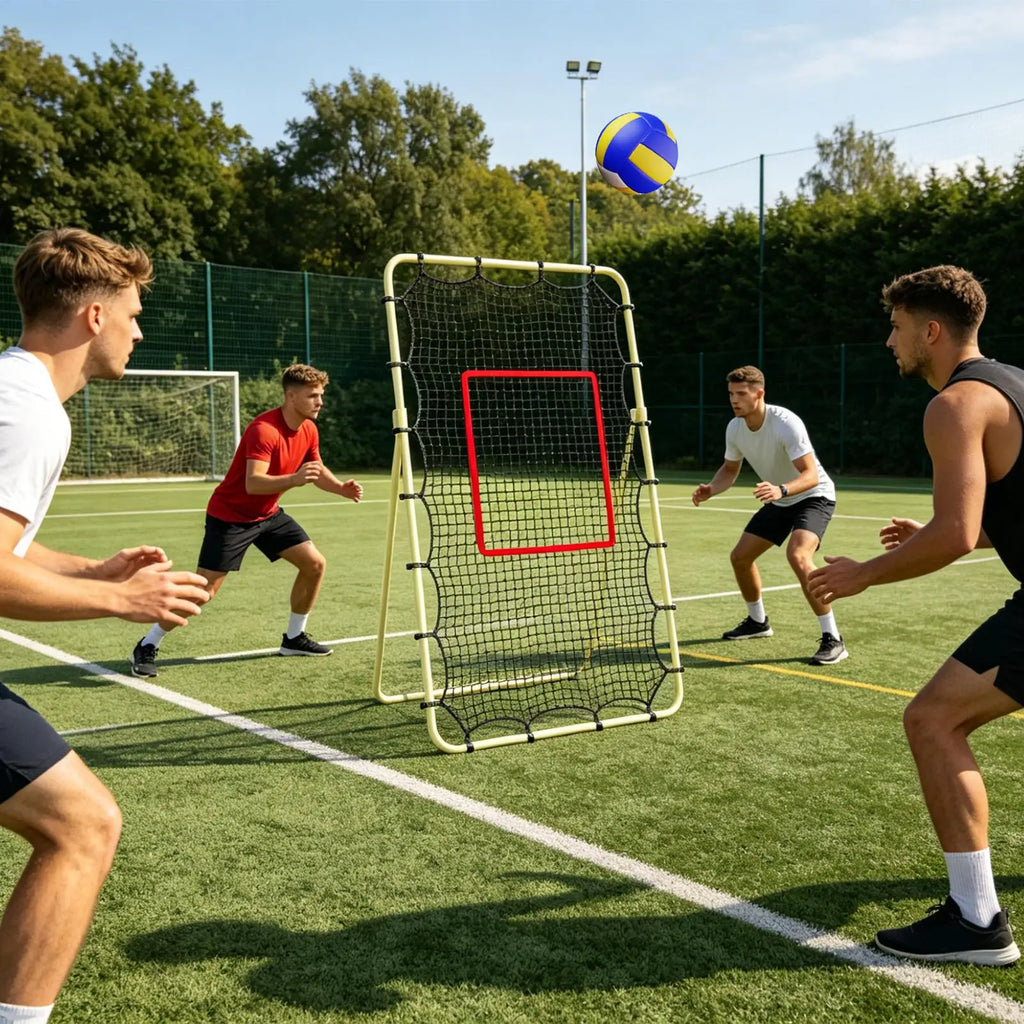 Volleyball Rebounder Net 7x4ft – Training Return Net & Target