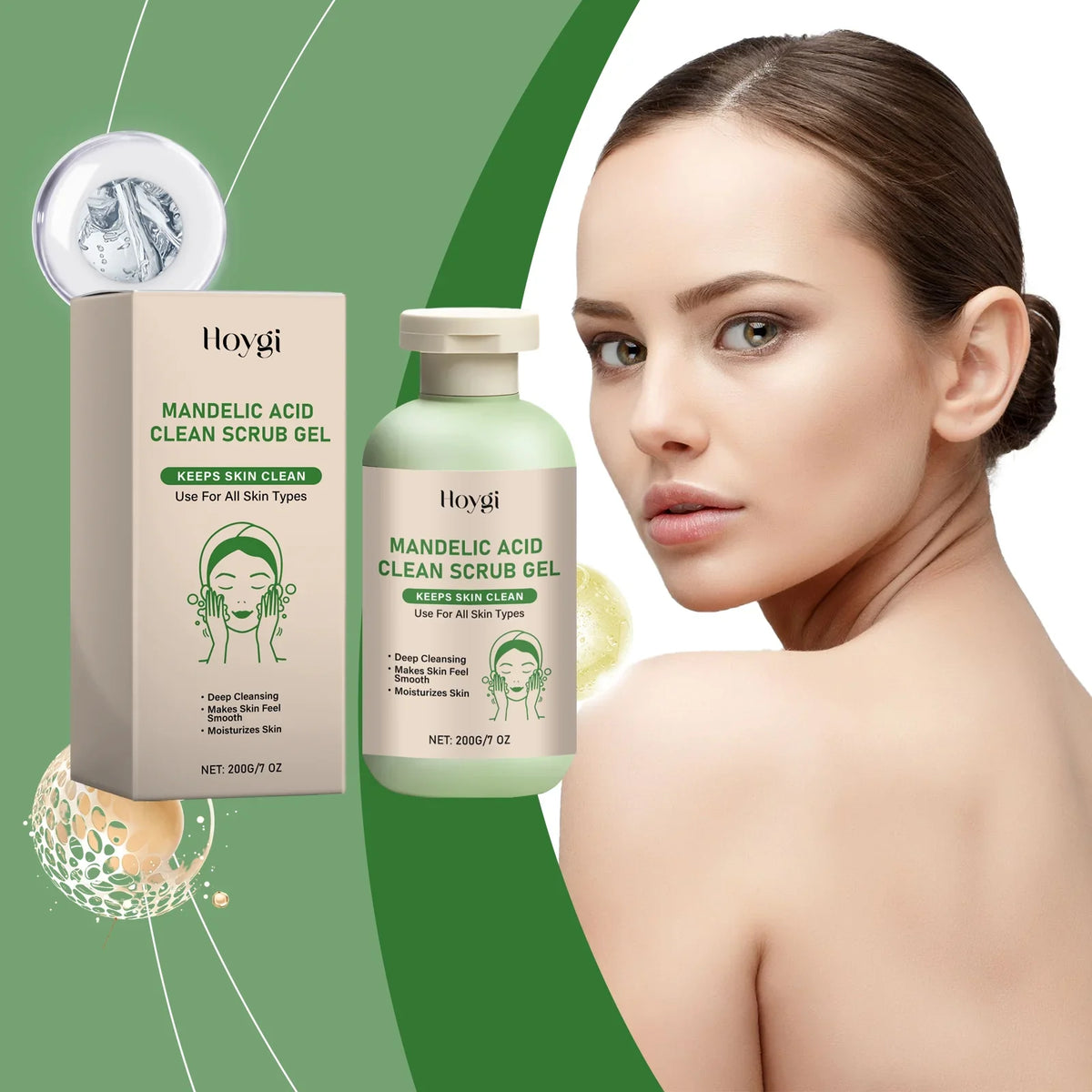 Hoygi Body Exfoliating Gel – Cleanse, Smooth & Hydrate Skin