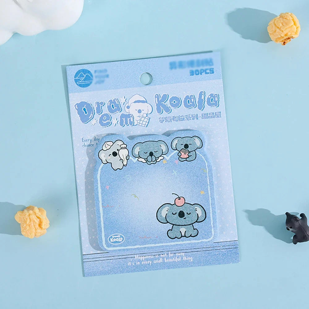 Dream Koala Series Dreamy Alien Convenience Sticker Cute Message