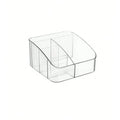 Desktop Five Grid Storage Box Transparent Trapezoidal Acrylic