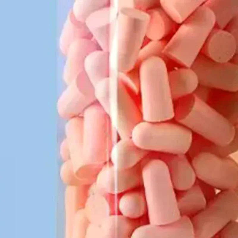 24 60 Bullet Foam Earplugs Anti-noise Abatement Sleeping Ear Plug