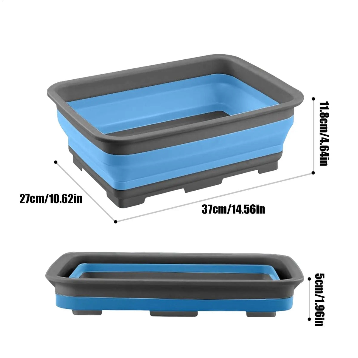 Foldable Foot Wash Basin – Portable Pool & Outdoor Foot Tub