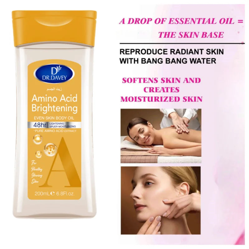 DR DAVEY Amino Acid Body Oil Massage Essential Beauty Salon