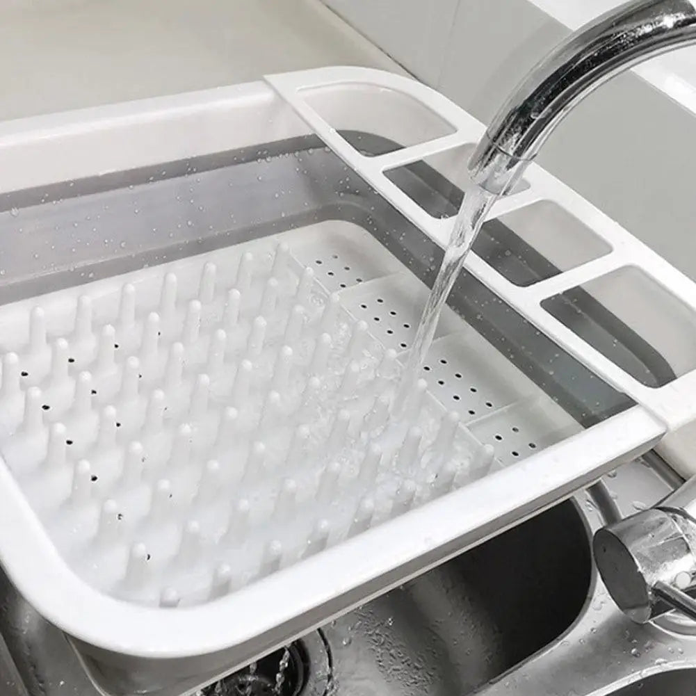 Foldable Dish Drying Rack with Cutlery Slots | RV & Kitchen