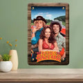 Dukes of Hazzard Metal Sign – Retro TV Show Poster Wall Art