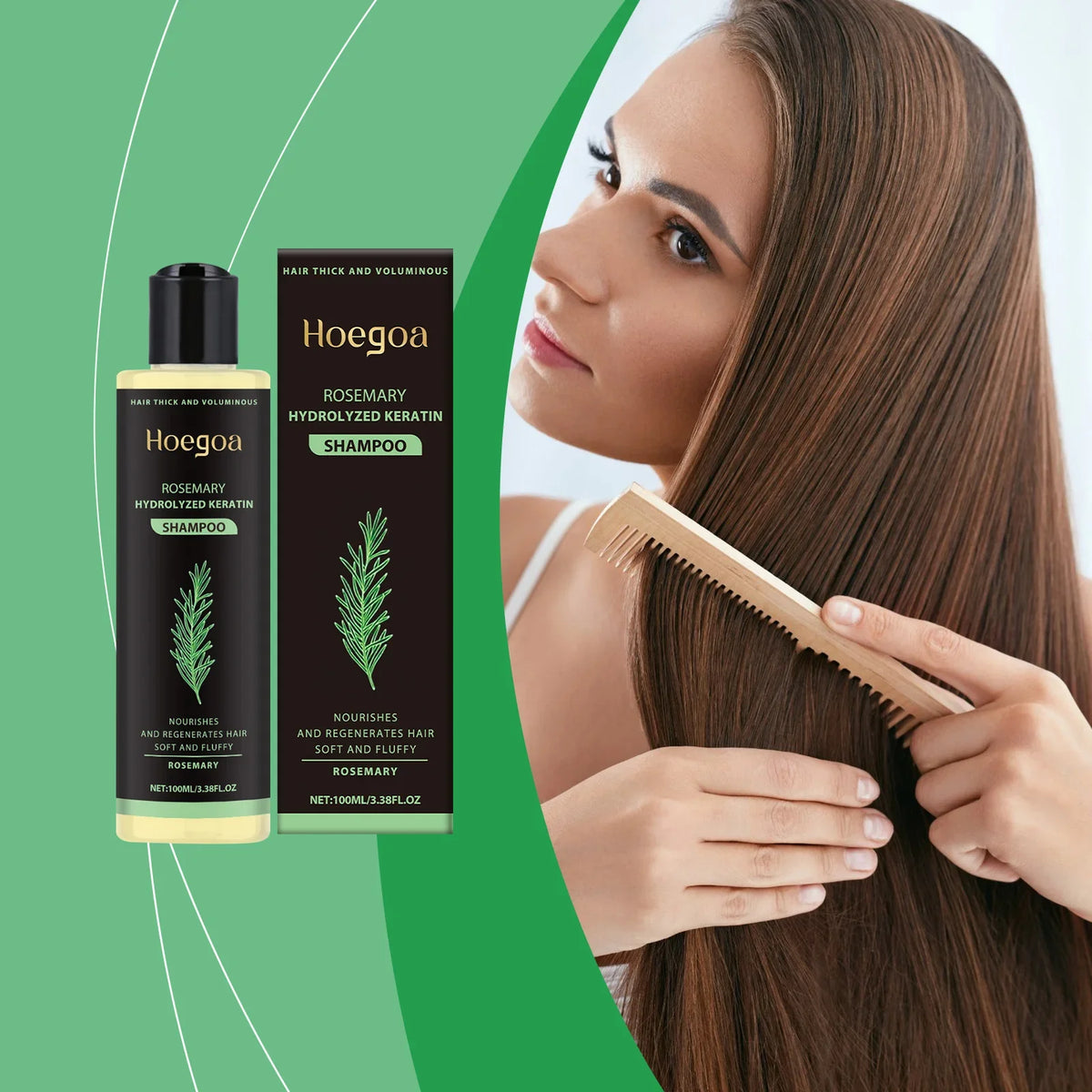 Rosemary Shampoo for Hair Growth, Dandruff & Scalp Care 100ml