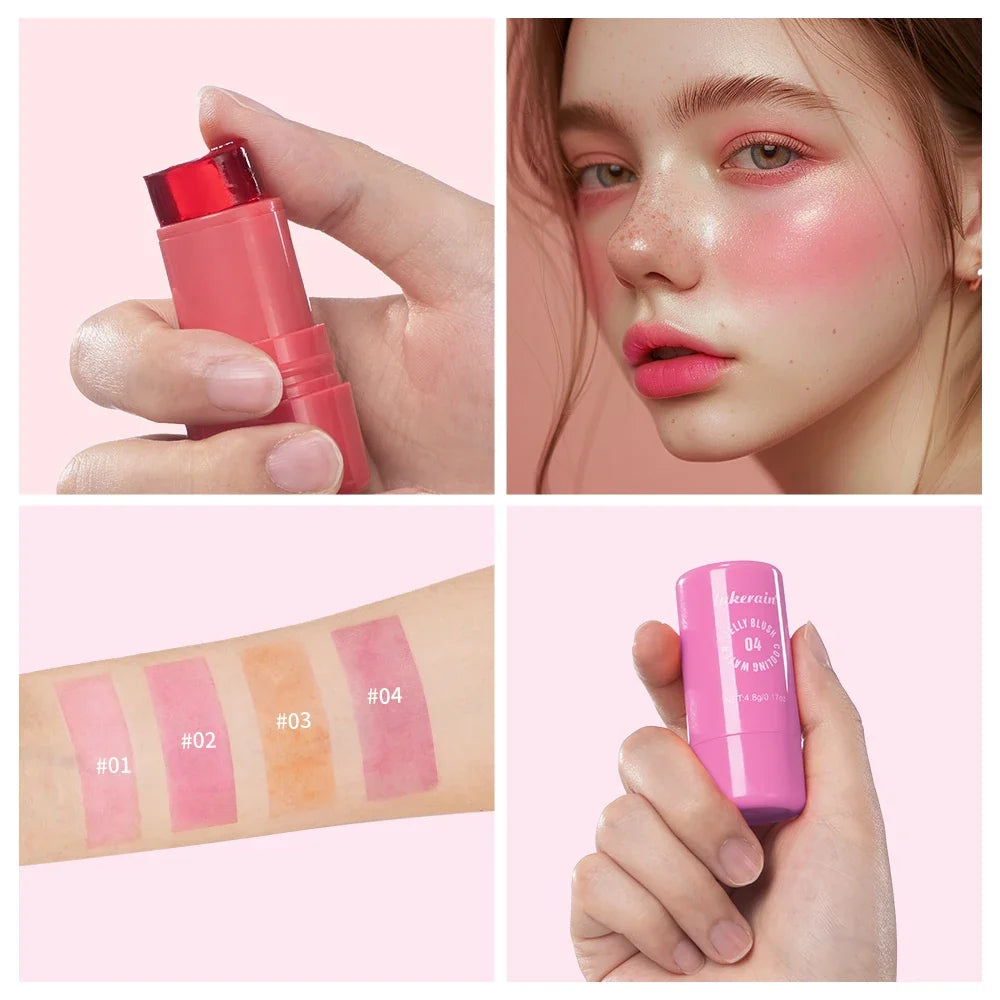 3-in-1 Jelly Blush Stick – Blush, Eyeshadow & Lip Tint
