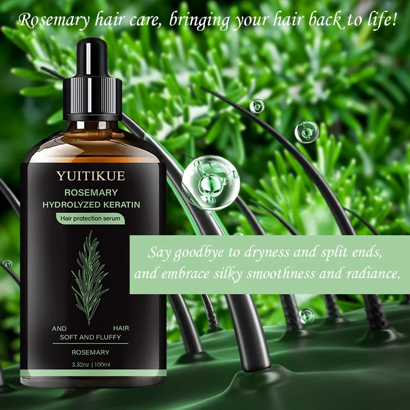 YUITIKUE Hair Serum – Rosemary, Keratin & Biotin 100ml