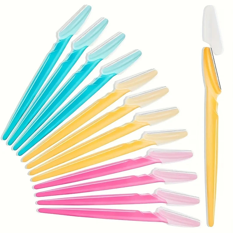 Women's Eyebrow Razor & Face Hair Trimmer Set with Covers