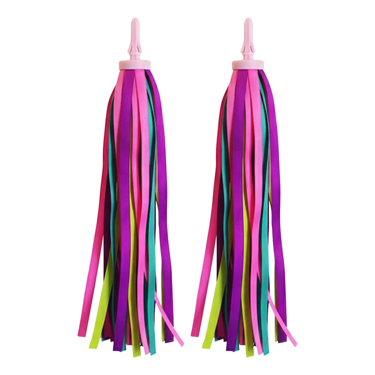 Kids Bike Handlebar Tassels – Colorful Scooter Decoration