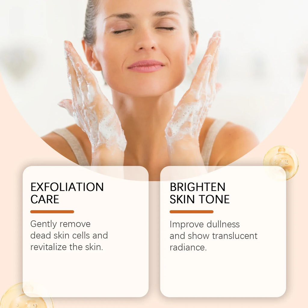 OceAura Papaya Exfoliating Brightening Facial Cleanser 100ml