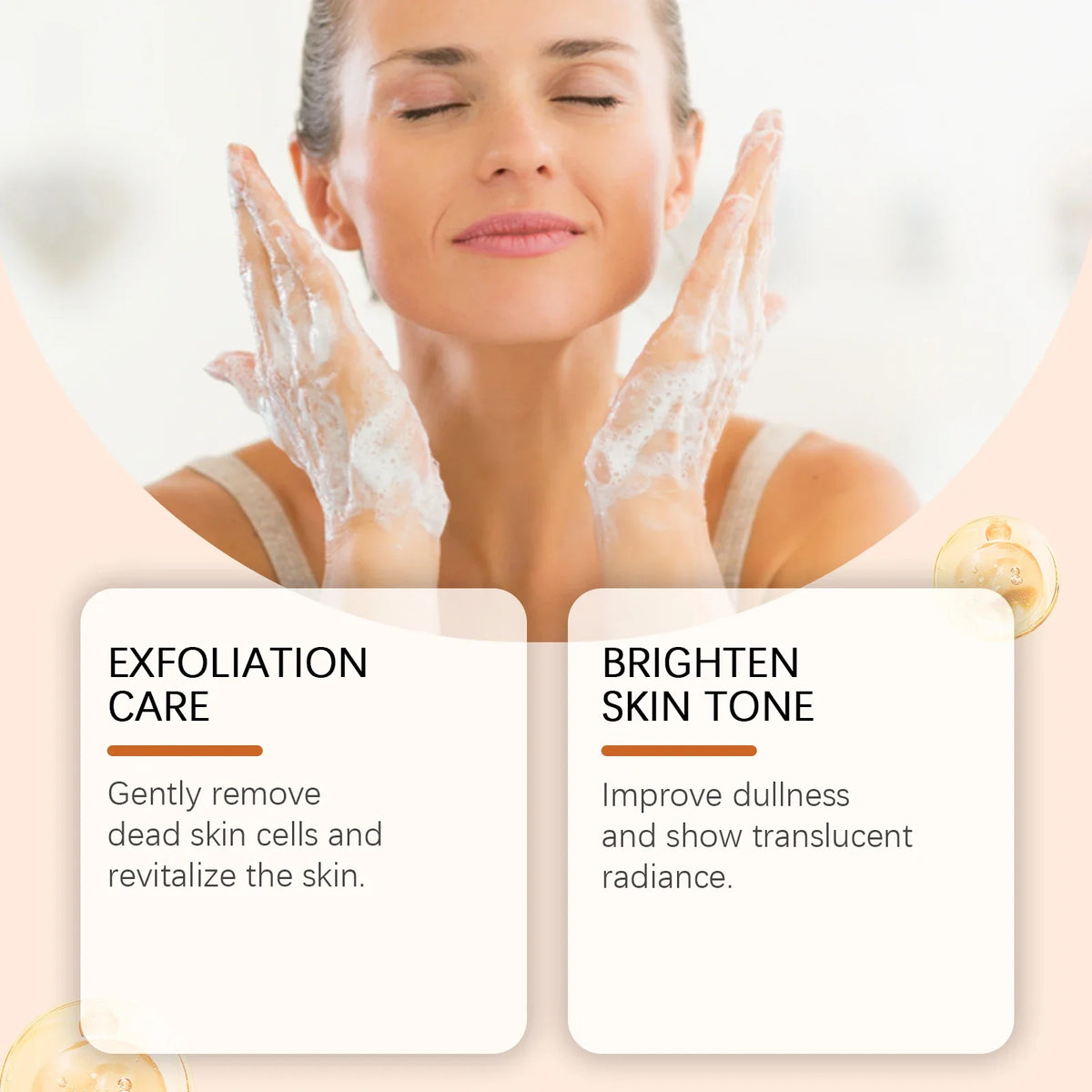 OceAura Papaya Exfoliating Brightening Facial Cleanser 100ml
