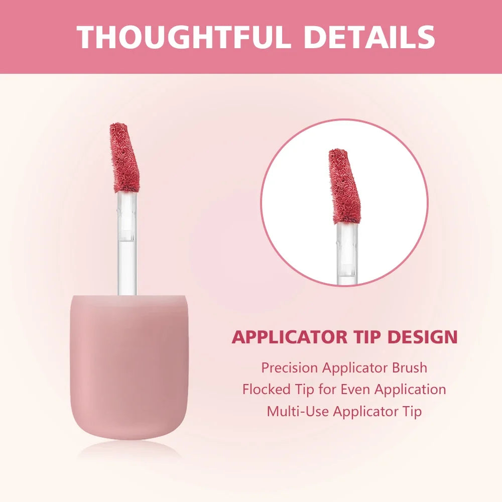 Nude Blur Lip Tint & Cheek Blush – 10 Shades, Velvet Finish