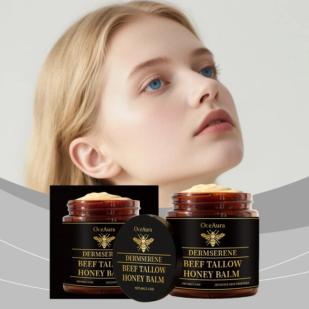 Beef Tallow & Raw Honey Face & Body Cream | 60g Moisturizer