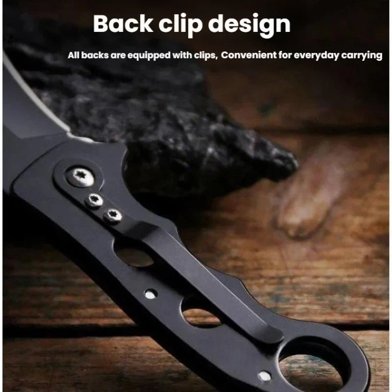 Folding Camping Survival Knife – Eagle Claw Stainless Steel Blade