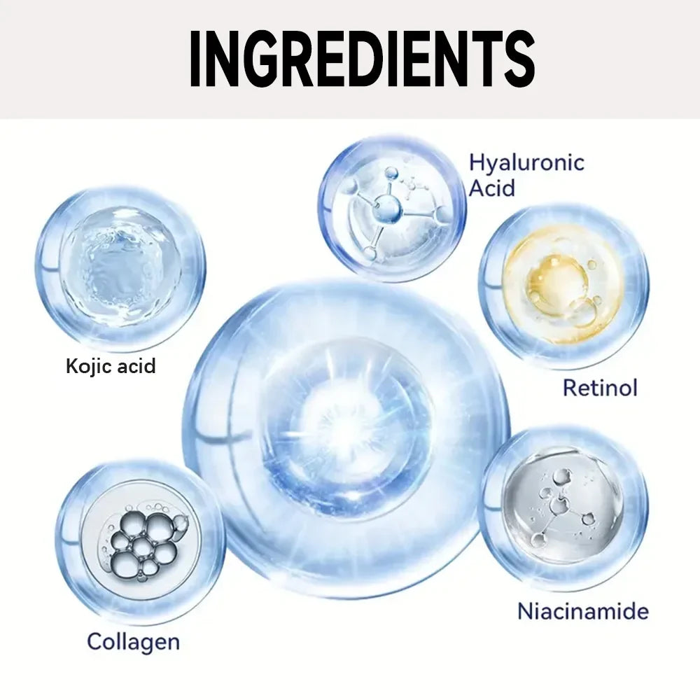 Kojic Acid Facial Serum Even Skin Tone Non-greasy Hydration