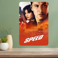 Speed Classic Movie Metal Poster Sign | Retro Aluminum Wall Art