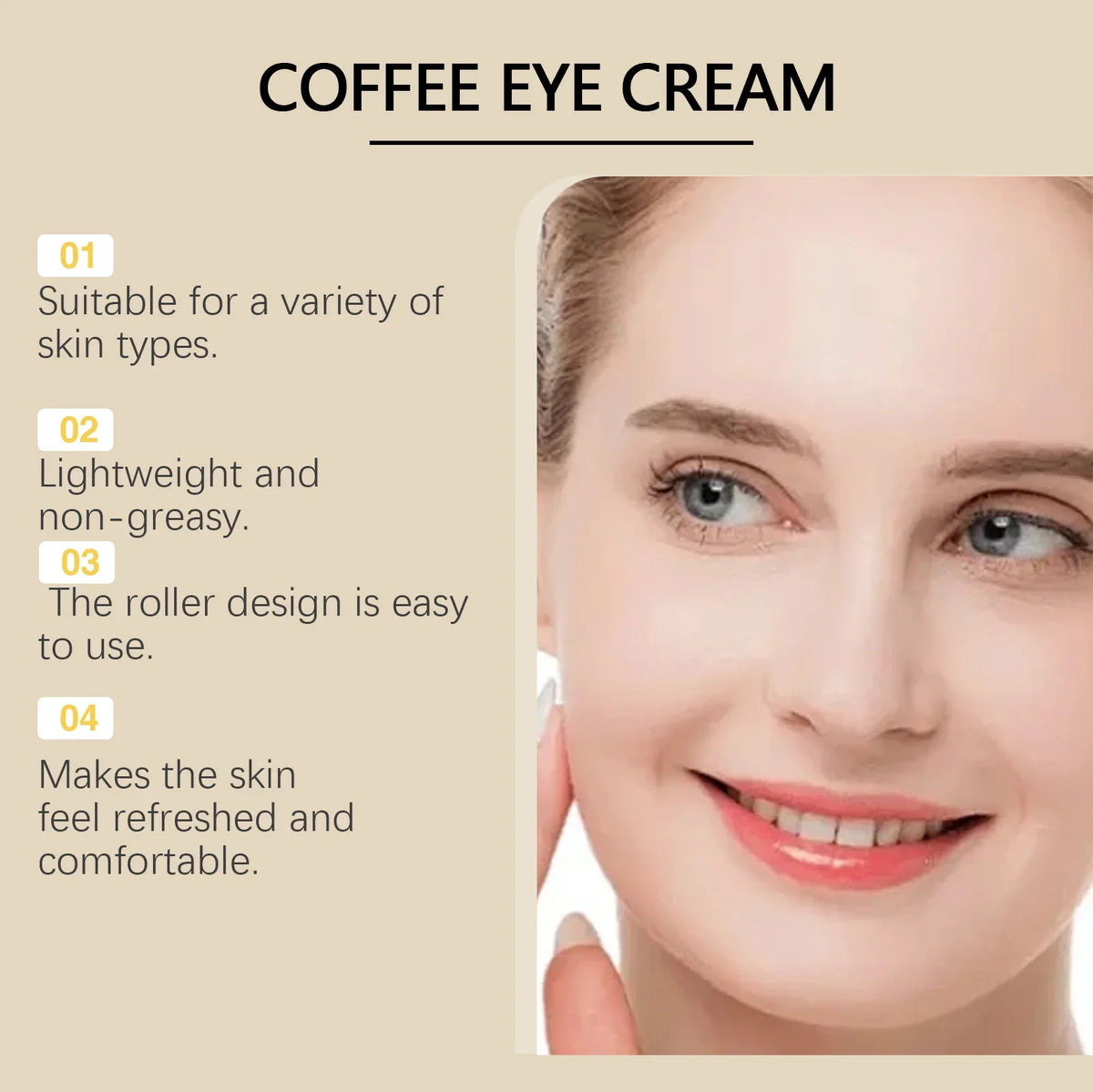 Jaysuing Hyaluronic Acid Eye Cream – Firms & Brightens 20g