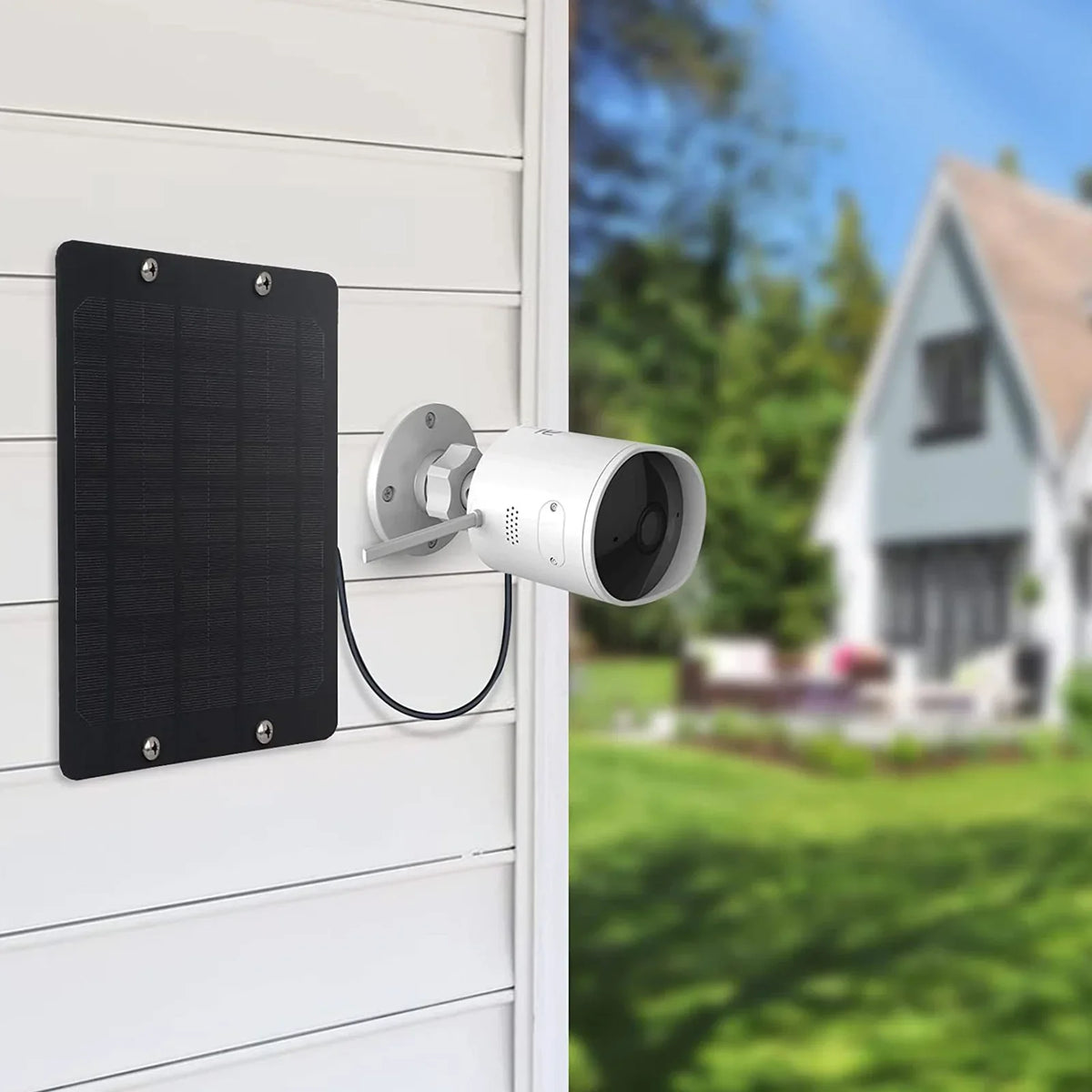 Solar Powered Dual Exhaust Fan – 10W Waterproof Ventilation Kit
