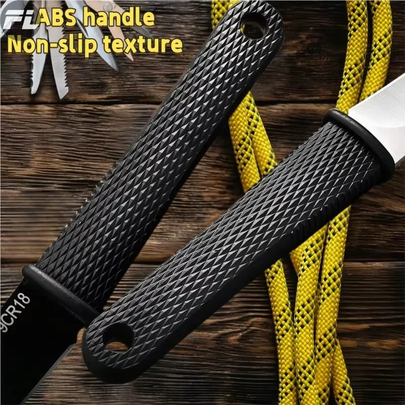 Stainless Steel Utility Knife – Portable Meat & Food Cutter