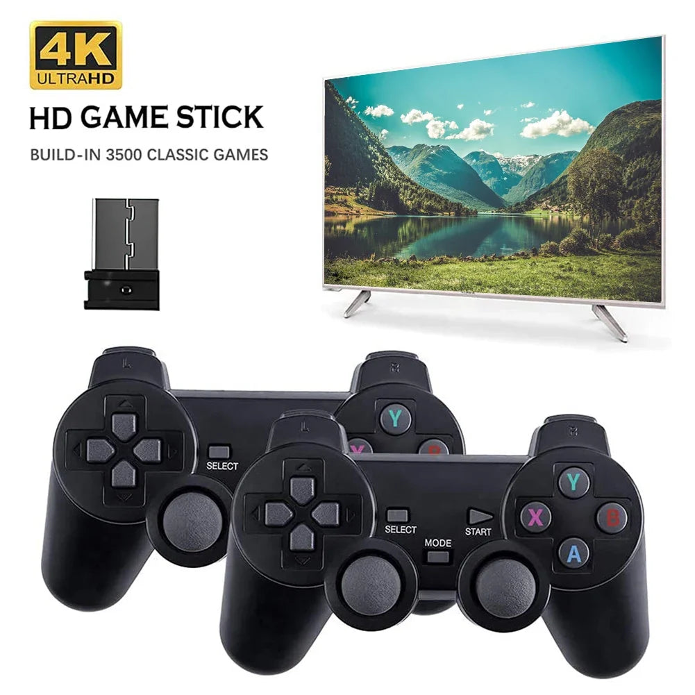 2.4G Wireless Game Controller Plug & Play for Retro Game Stick & PC