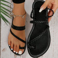 Women's Flat Beach Flip-Flops | Non-Slip Summer Slippers