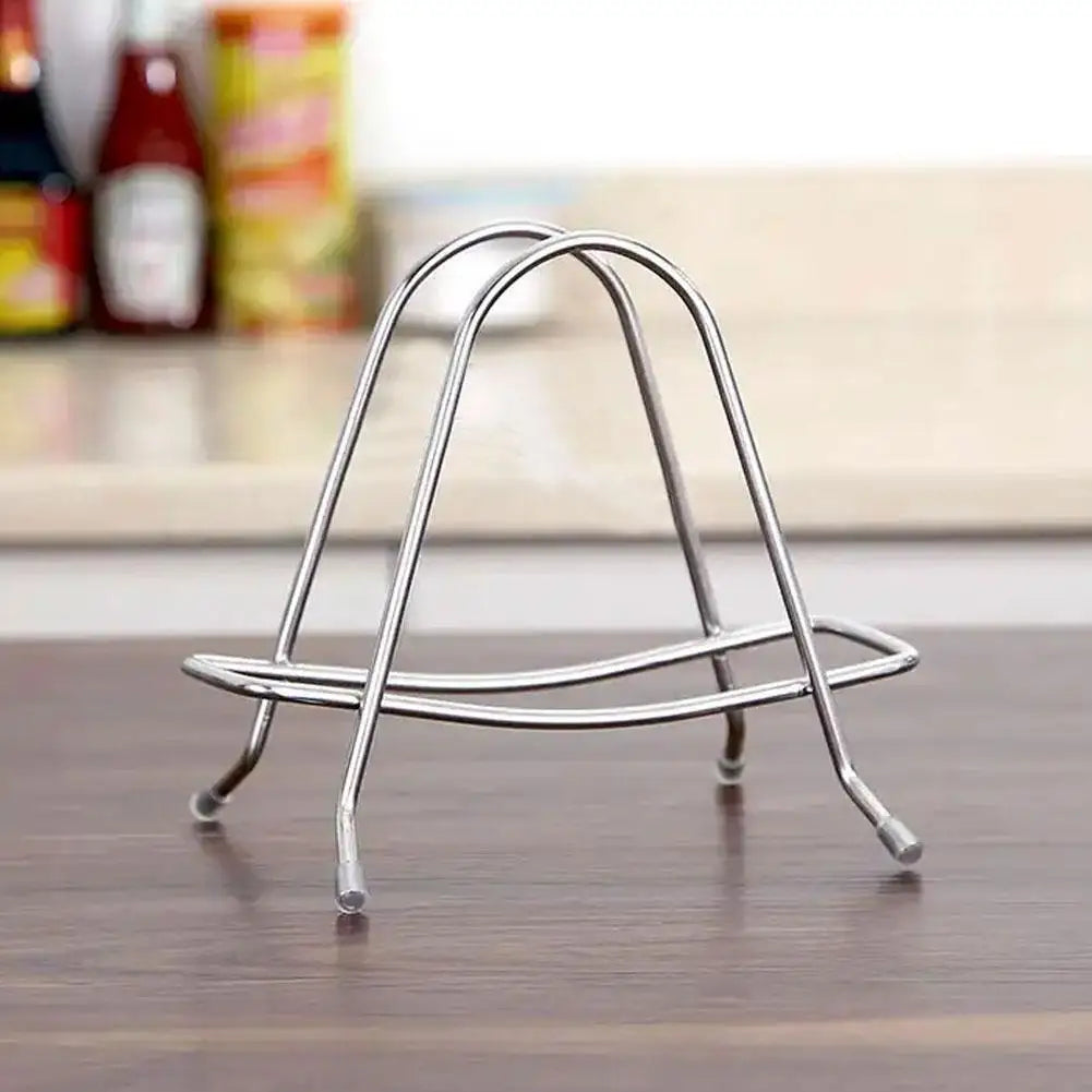 Stainless Steel Cutting Board & Pot Lid Rack Organizer