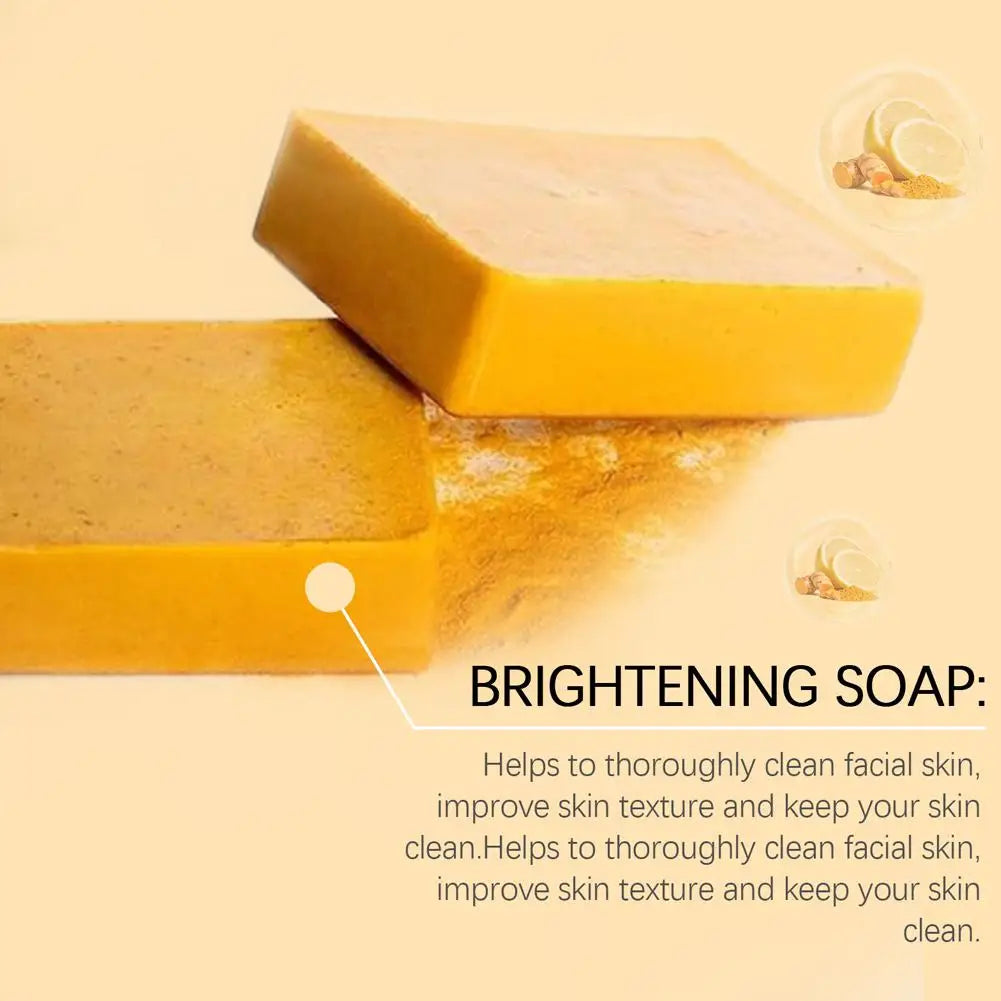 Turmeric & Kojic Acid Soap – Brightening Face & Body Bar 100g