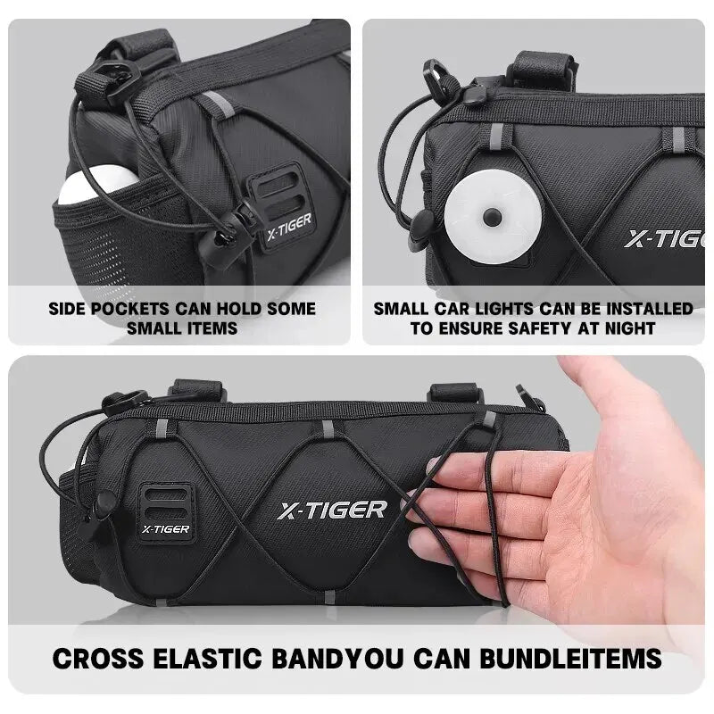 X-TIGER Waterproof Bike Handlebar Bag – MTB Cycling Backpack